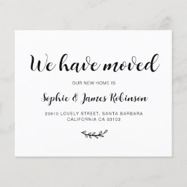 Budget som vi har Flyttat nya meddelanden om Flytt