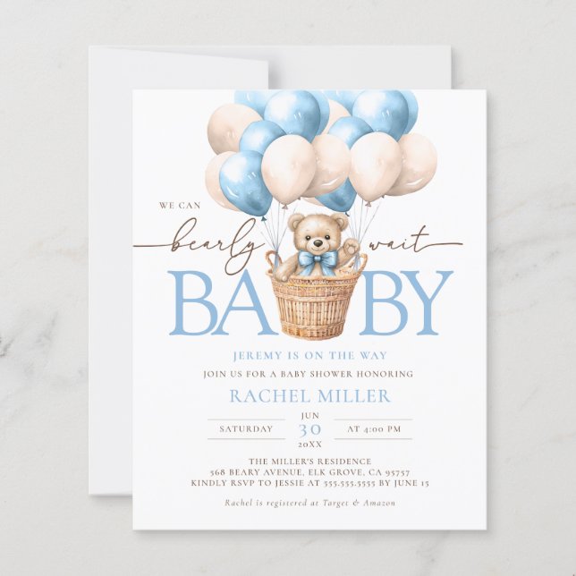 Budget som vi kan avboka, vänta-bägaren, babyskare (Framsida)