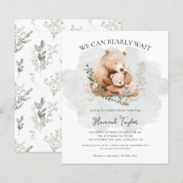 Budget som vi kan avvakta Nallen Baby Shower