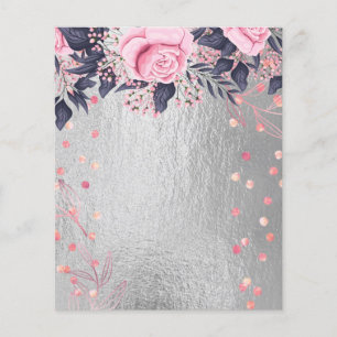 BUDGET Söt Girly EVENT eller AFFÄRSMall Flygblad