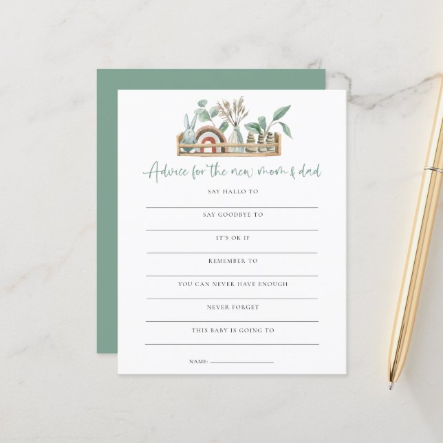 Budget Spel Tips Nya Mamma Pappa Vis Sage Baby Sho (Fram/Back In Situ)