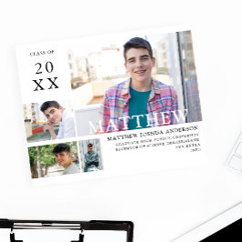 Budget Student Modern Snyggt 4 Fotomeddelande 2 Flygblad