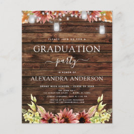 Budget Studenten 2023: Rustic Wood Solros