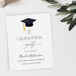 Budget Studenten Hat Studentfest Flygblad