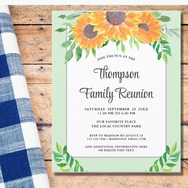 Budget Sunblommor Family Reunion (Skapare uppladdad)