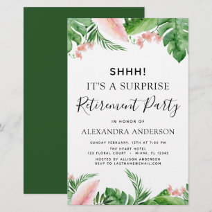 Budget Surprise Pension Party Tropical