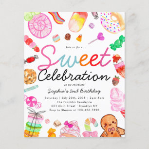 Budget Sweet Firande Kids Candyland Birthday