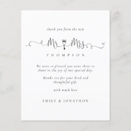 Budget, tack, fru Nyckel Bröllop!