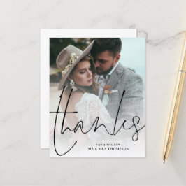 Budget Tack Newlyweds Photo Bröllop Tack