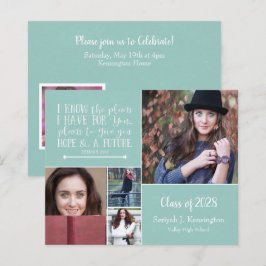 Budget Teal Christian Verse Studenten Photo