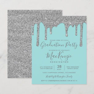 BUDGET Teal Glitter Drives Studentfest Silver