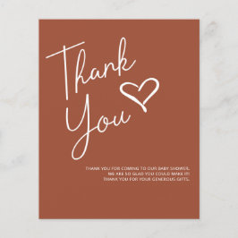 Budget Terracotta Baby Shower Tack