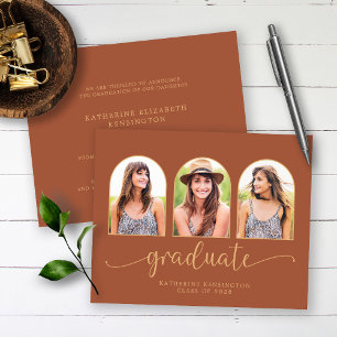 Budget Terracotta Guld Arch 3 Photo Studenten