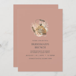 BUDGET Terracotta Monochrome Bröllop