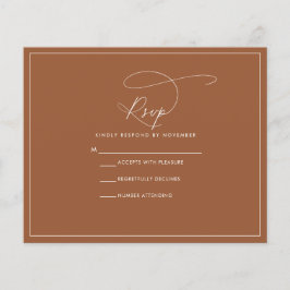 Budget Terracotta RSVP -> Budget Terracotta RSVP i Flygblad