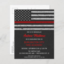 Budget Thin Red Line Firefighter Studenten