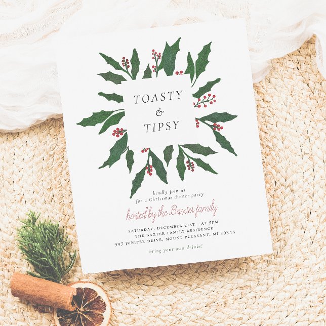 Budget Toasty & Tipsy | Juldag Party (Skapare uppladdad)