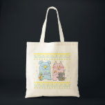 Budget Tote Bag "Hug Sameach" Tygkasse<br><div class="desc">Budget Tote Bag "Hug Sameach" Njut av den här söta, katt plus Hund plus mus plus Bird Hanukkah i dag för alla dina ge behov. För att lägga till ytterligare roligt, fyll den med några drömmar och guld chokladgelt, ljus eller spelar ingen roll kostym i finare! Flera andra till stilar...</div>
