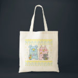 Budget Tote Bag "Hug Sameach" Tygkasse<br><div class="desc">Budget Tote Bag "Hug Sameach" Njut av den här söta, katt plus Hund plus mus plus Bird Hanukkah i dag för alla dina ge behov. För att lägga till ytterligare roligt, fyll den med några drömmar och guld chokladgelt, ljus eller spelar ingen roll kostym i finare! Flera andra till stilar...</div>