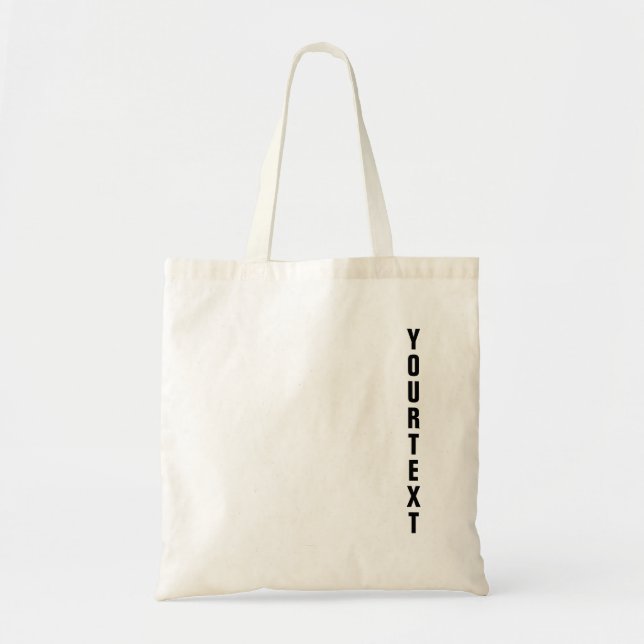 Budget Tote bags Modern mallköp Tygkasse (Framsidan)