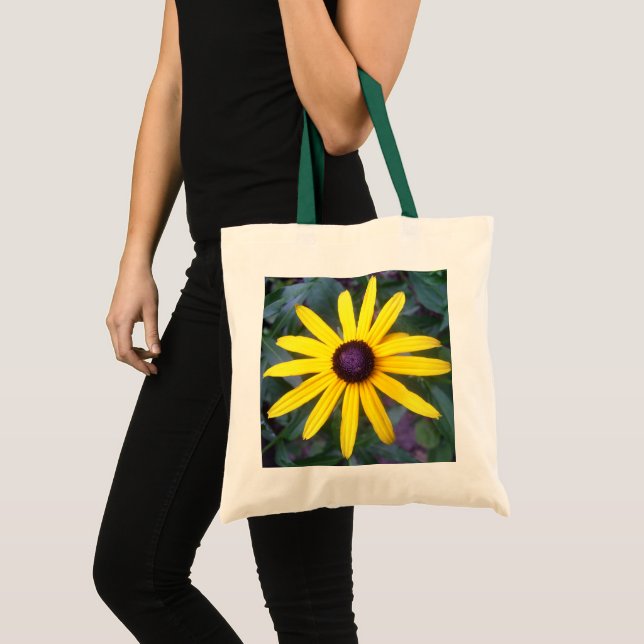 Budget Tote - Black-Eyed Susan Tygkasse (Framsida (produkt))