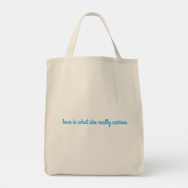 Budget Tote Rett syndrom Tygkasse (Baksida)