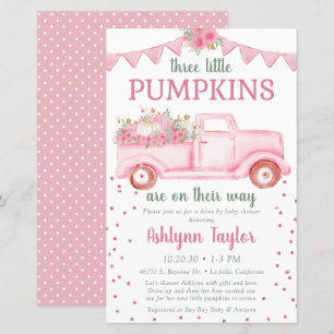 Budget Triplets Rosa Liten Pumpa Genom Mail Chockv