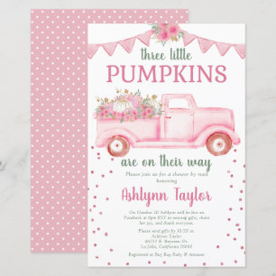Budget Triplets Rosa Liten Pumpa Genom Mail Chockv