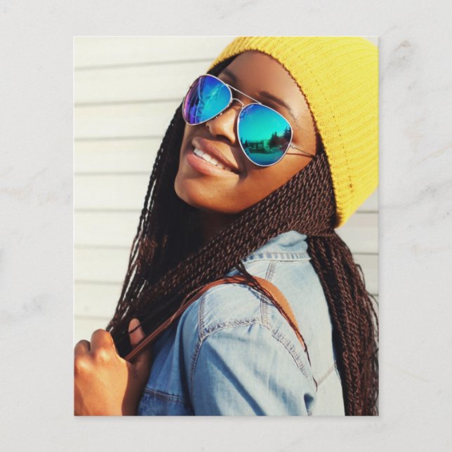 Budget Tropical Coconut Studenten w/ Photo V2 Flygblad (Framsidan)