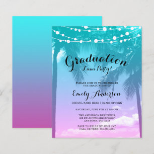 Budget Tropical Luau Teal Rosa Studentfest
