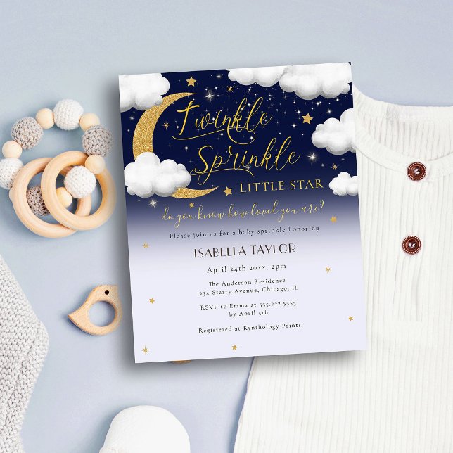Budget Twinkle Twinkle Little Star Baby Sprinkle (Skapare uppladdad)