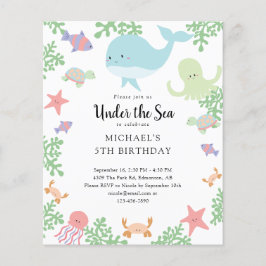 Budget under Havsdagen Cute Pastel Ocean