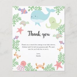 Budget under Sea Baby Shower Tack Kawaii