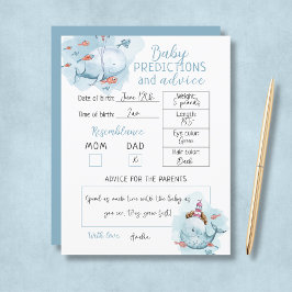 Budget Val Baby Baby Shower Förutsägelser & Råd