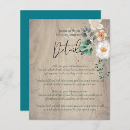 BUDGET Vår Wildblommor Barn Garden Wedding