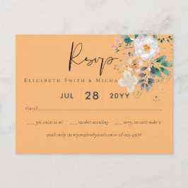 BUDGET Vår Wildblommor Barn Garden Wedding Vykort