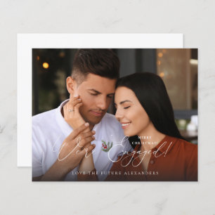 Budget Vi är engagerad i Photo E Holly Berry Helgd