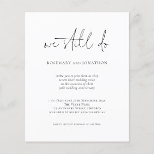 Budget vi fortfarande gör skriptförnyelseinbjudan