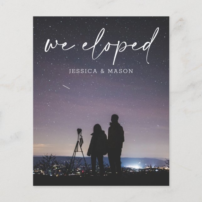 Budget vi håller på att utlösa handskriven inbjuda flygblad (Framsidan)