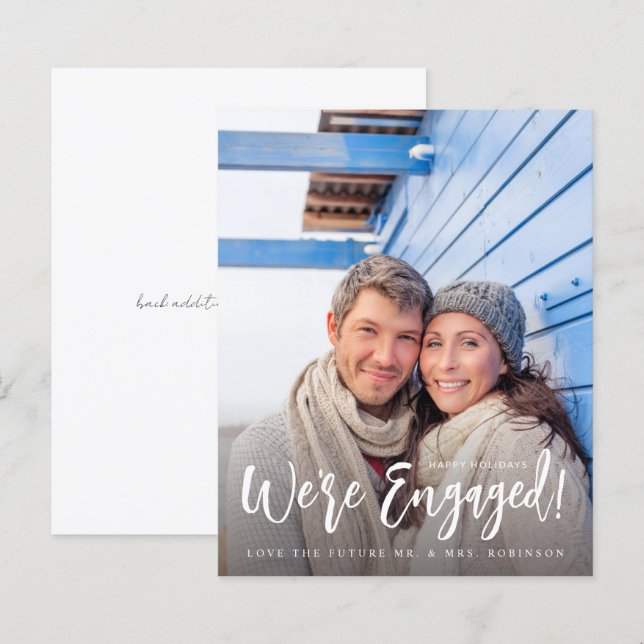 Budget vi har aktiverat minimalistiskt V-foto 2 (Fram/baksida)