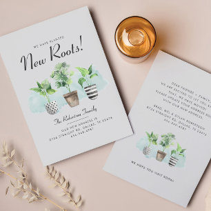 Budget Vi har ett meddelande om Boho Chic Plants F