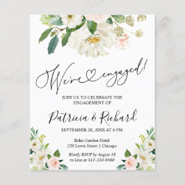 Budget Vi har inbjudan till Förlovningsfest