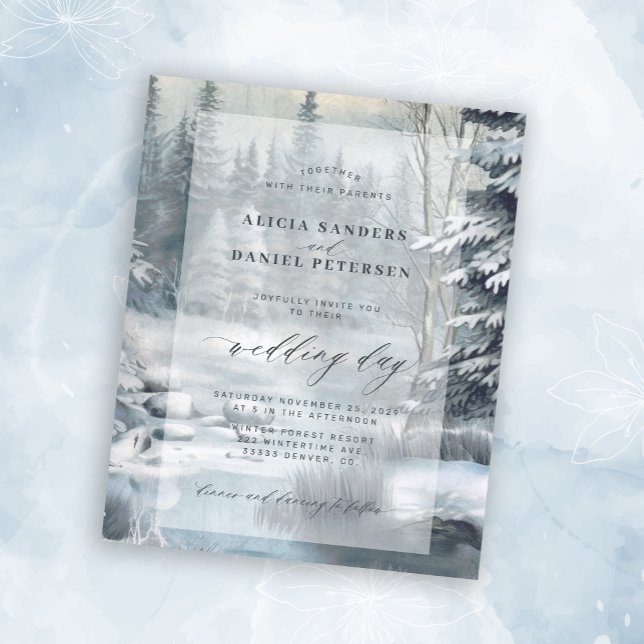 Budget Vinterbergsskogsinbjudan (Skapare uppladdad)