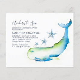 Budget Watercolor Boy Shower under Sea