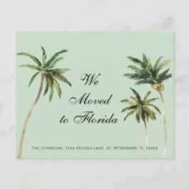 Budget Watercolor Handflatan Träd Flytta Meddeland