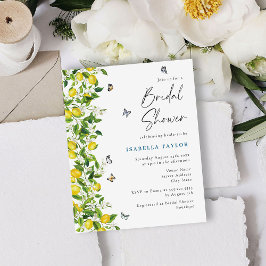 Budget Watercolor Lemon Botanical Möhippa