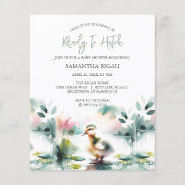 Budget Watercolor Neutral Baby Shower Anka Tema