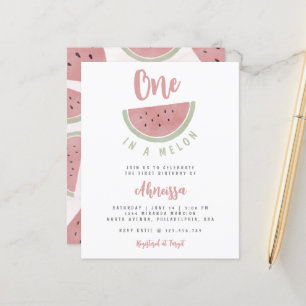 Budget Watermelon One i Melon Första födelsedag