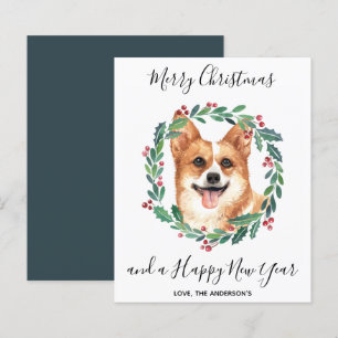 Budget Welsh Corgi Hund Julkort