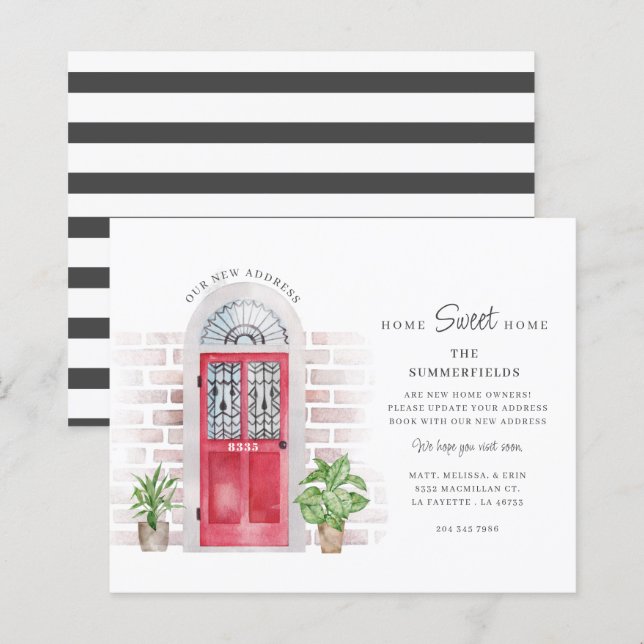 Budget Weve Flyttat tillkännagivande om botanisk F (Fram/baksida)